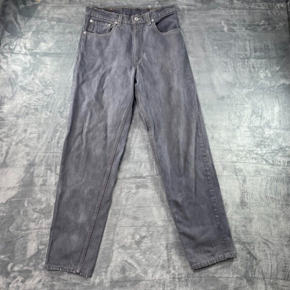 VTG Levis 550 Jeans‎ Mens 32x32 Gray Relaxed Tapered 90s USA Made